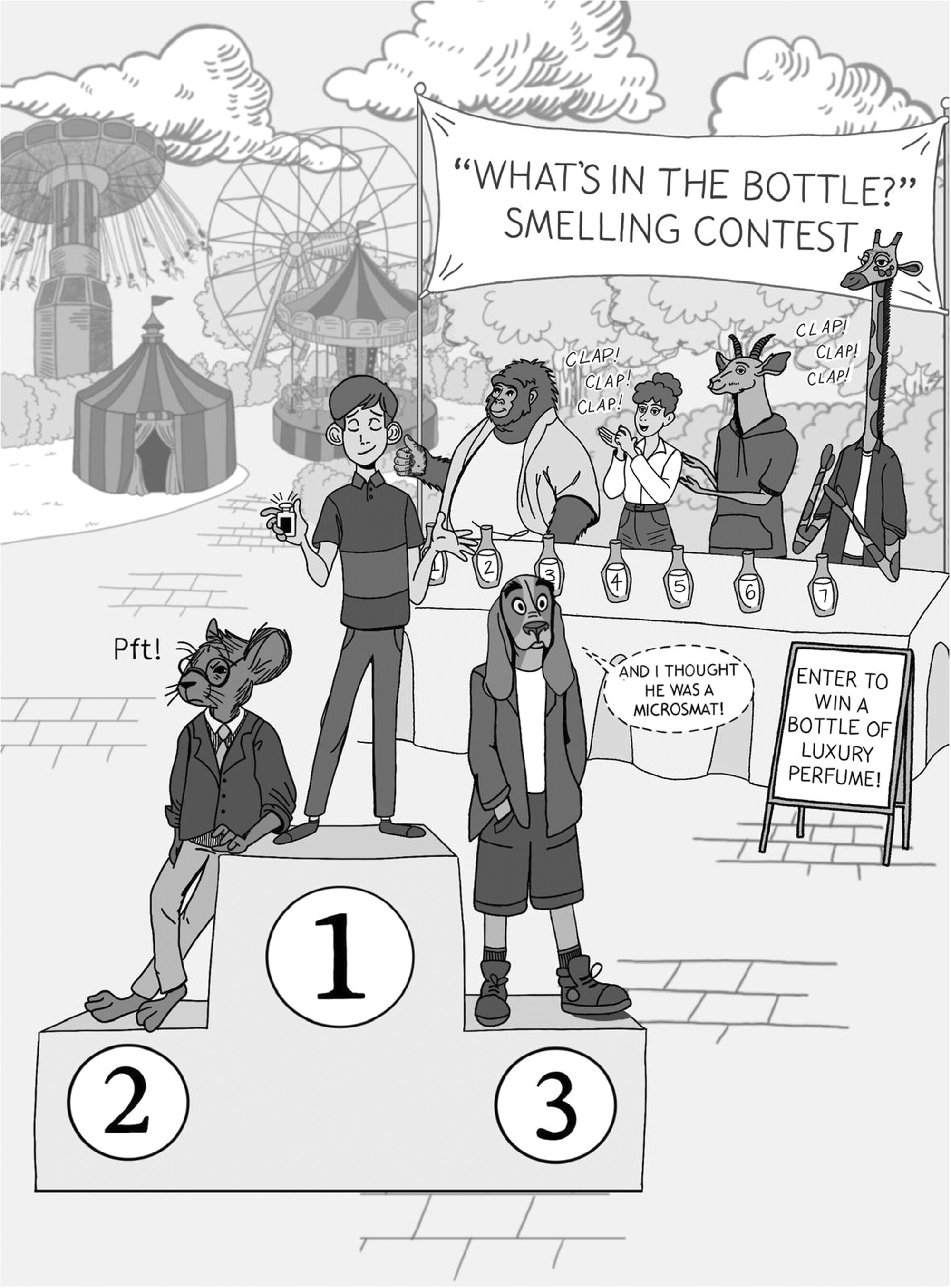 Artwork related to smell